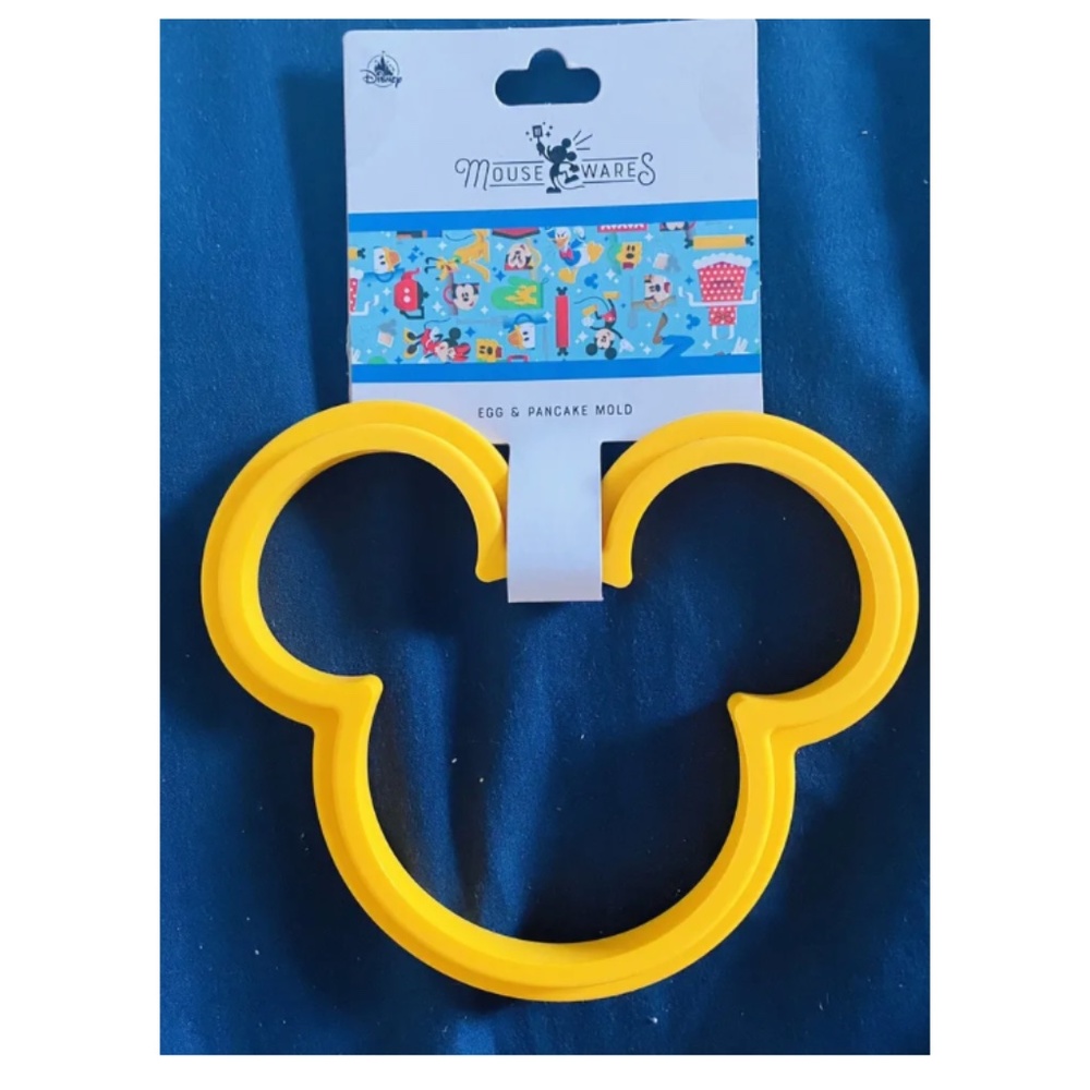 NEW Disney Parks Mickey Mouse Icon Silicone PANCAKE Mold Mousewares